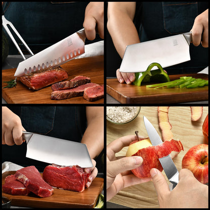 3-Piece Professional Chef Knife Set by HAOCHUYI