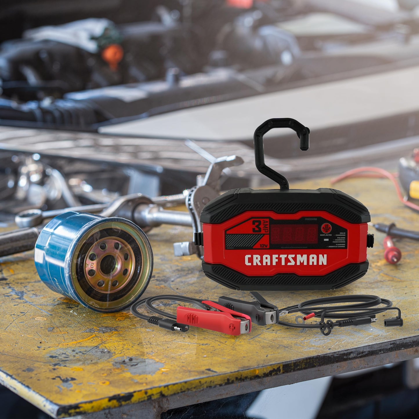 3 Amp CRAFTSMAN Battery Charger and Maintainer