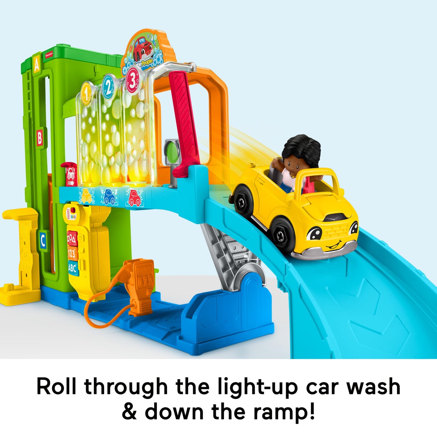Fisher-Price Light-Up Learning Garage Playset