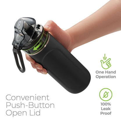 SipX™ 18oz Insulated Stainless Steel Water Bottle