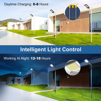 4000W Solar Street Lights with Remote Control