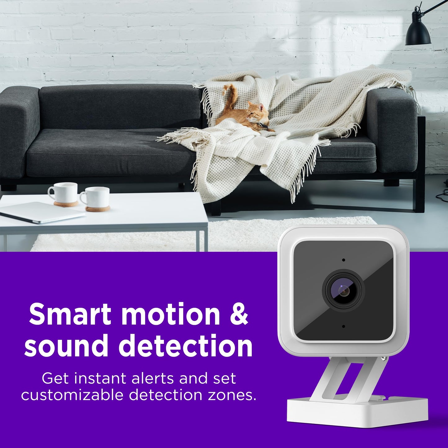 Roku Indoor Security Camera with Night Vision
