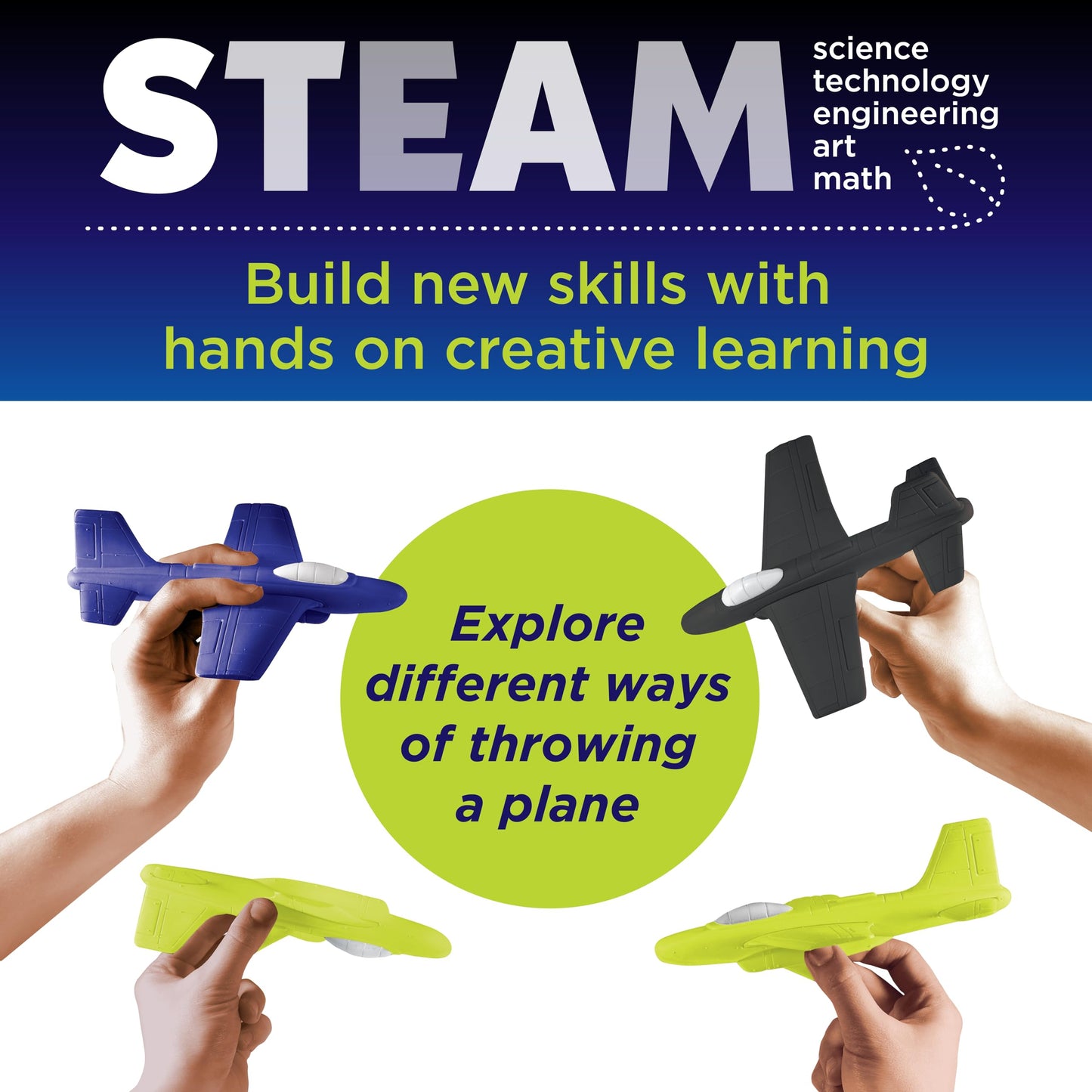 Creativity for Kids Glow-in-the-Dark Foam Fliers