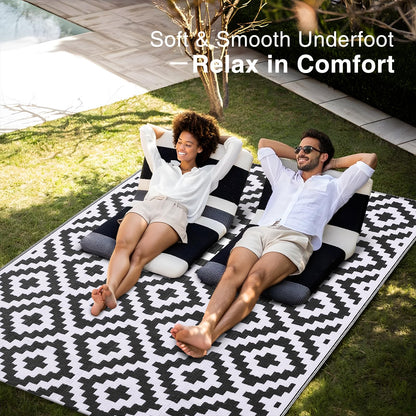 Waterproof Outdoor Rug 5x8 ft by OLANLY