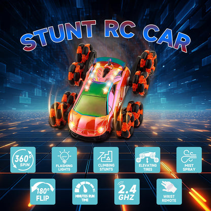 8-Wheel Stunt RC Drift Car with Gesture Control