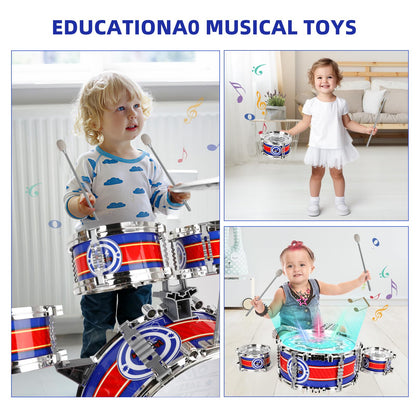 Toddler Drum Kit by M SANMERSEN - 5 Pieces
