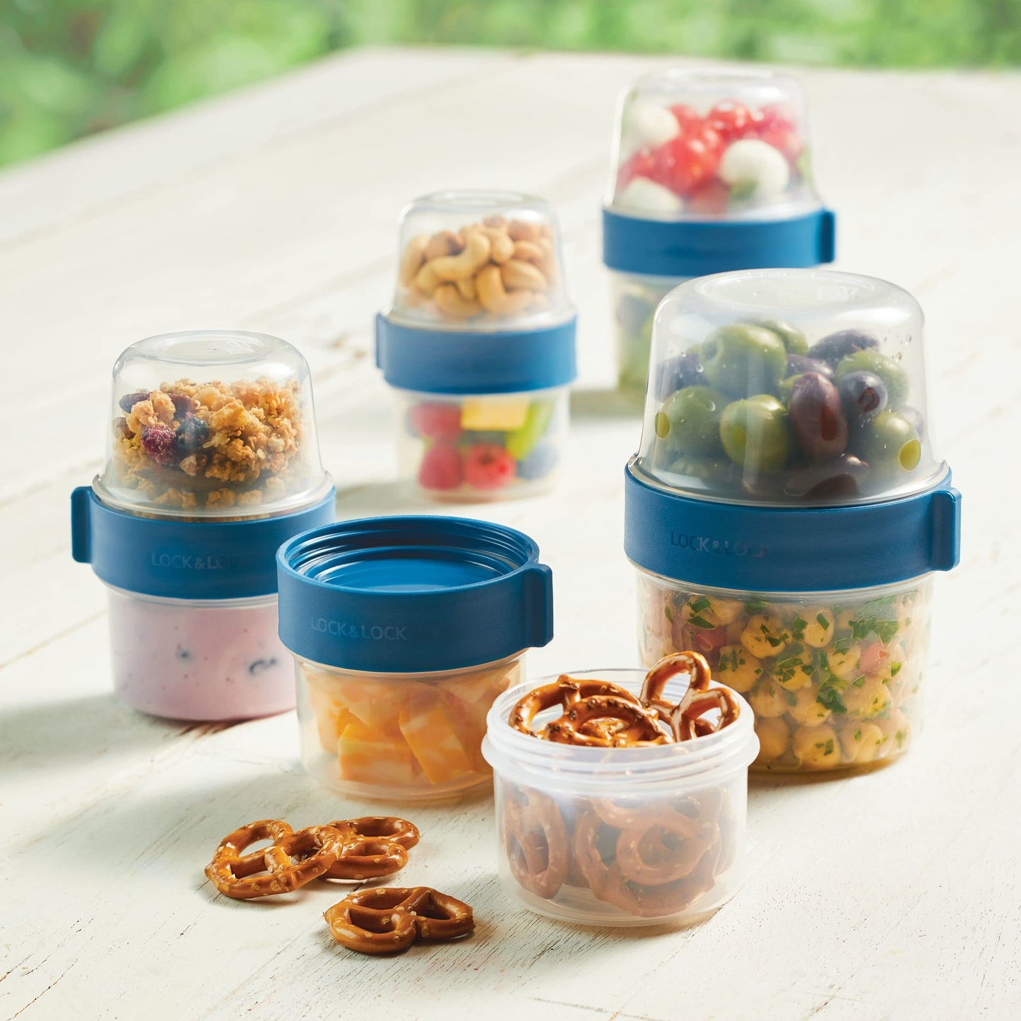 10-Piece LocknLock Food Storage Container Set