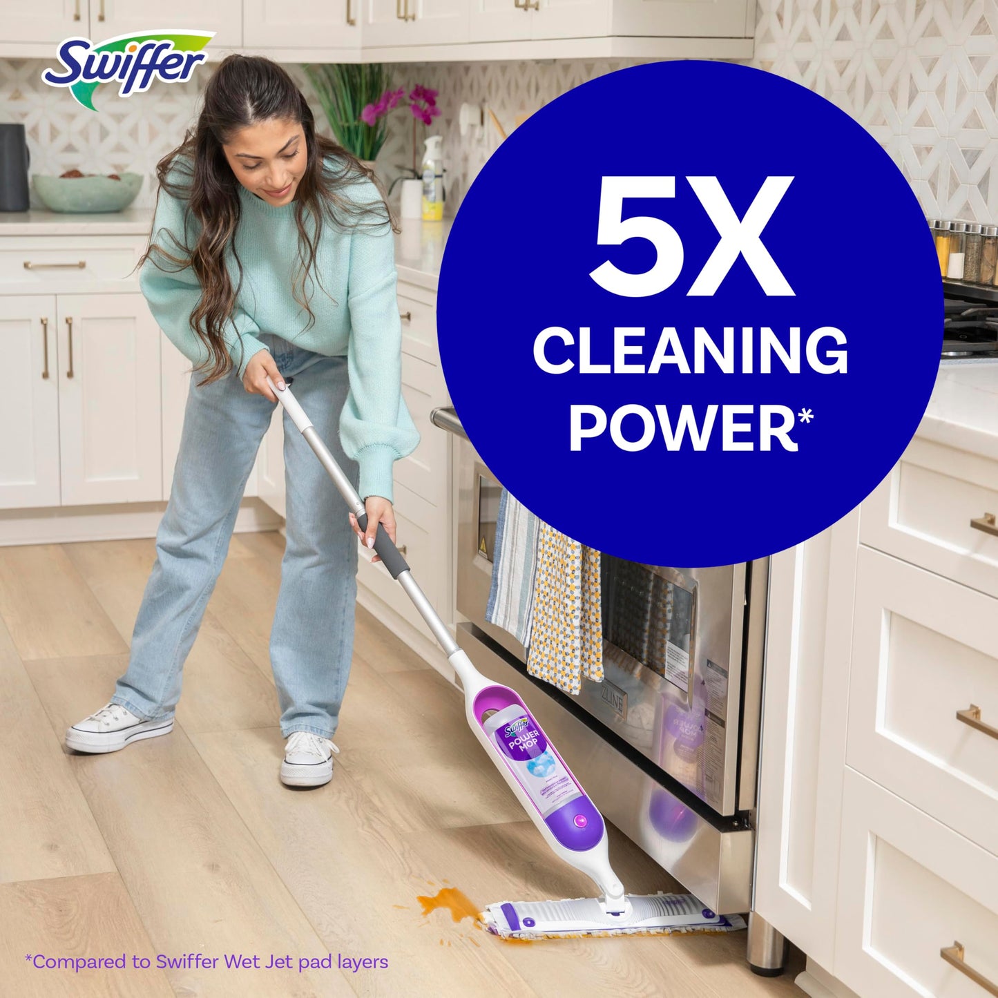 Swiffer PowerMop Multi-Surface Cleaning Kit