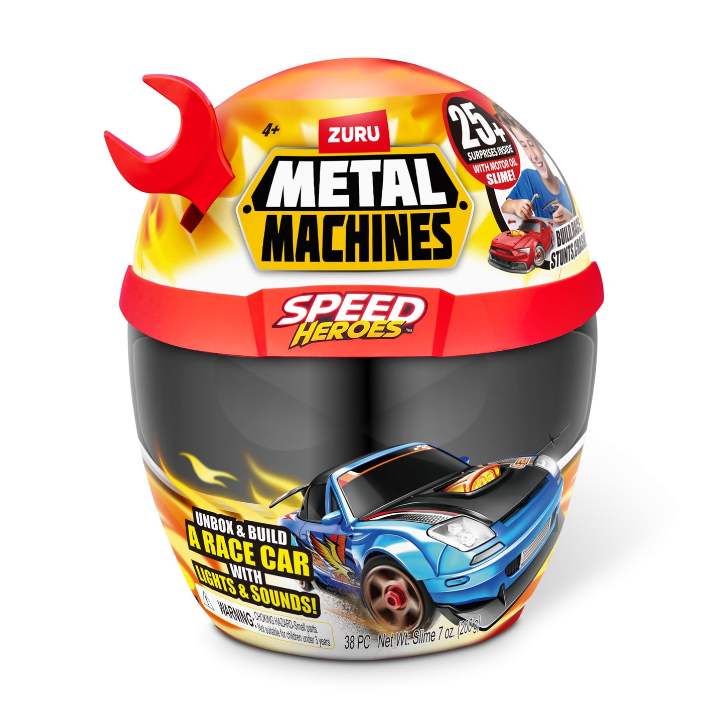 Metal Machines Car Building Kit with 20+ Surprises