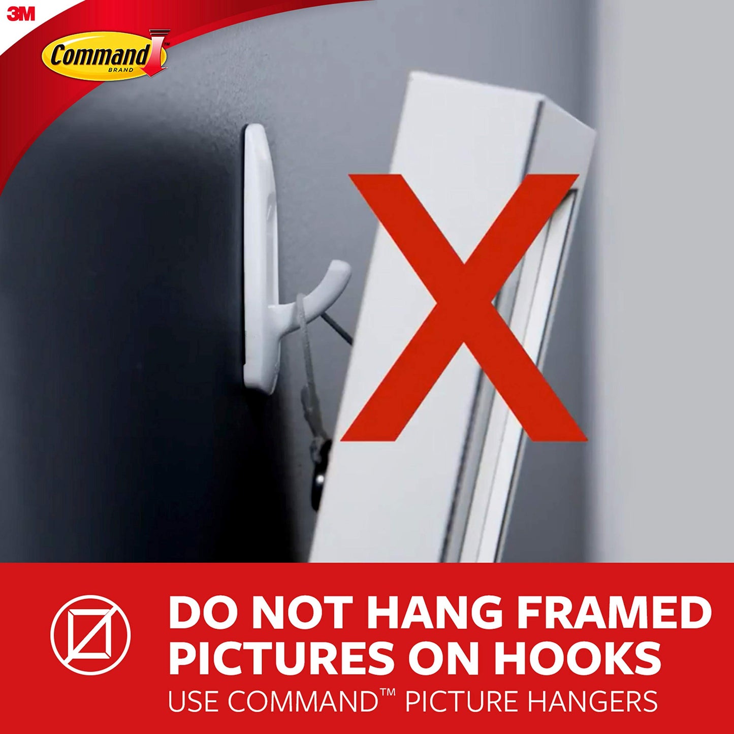 Command Shower Caddy with Adhesive Hook and Squeegee