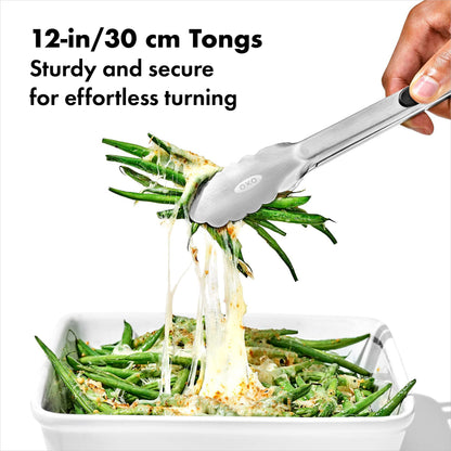 OXO 4-Piece Stainless Steel Kitchen Gadget Set