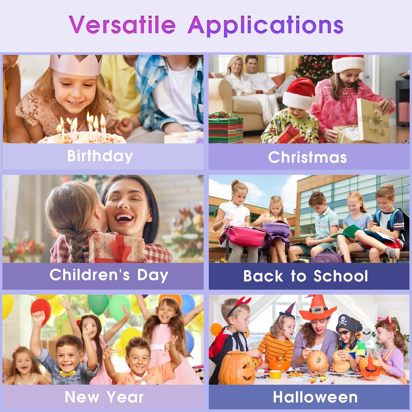 Mini Karaoke Machine for Kids with Bluetooth Mic
