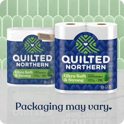 6 Mega Rolls Quilted Northern Toilet Paper