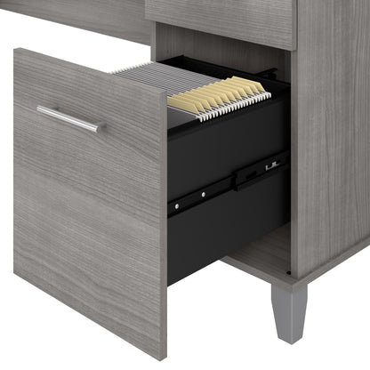 Bush Furniture 72W Office Desk with Drawers