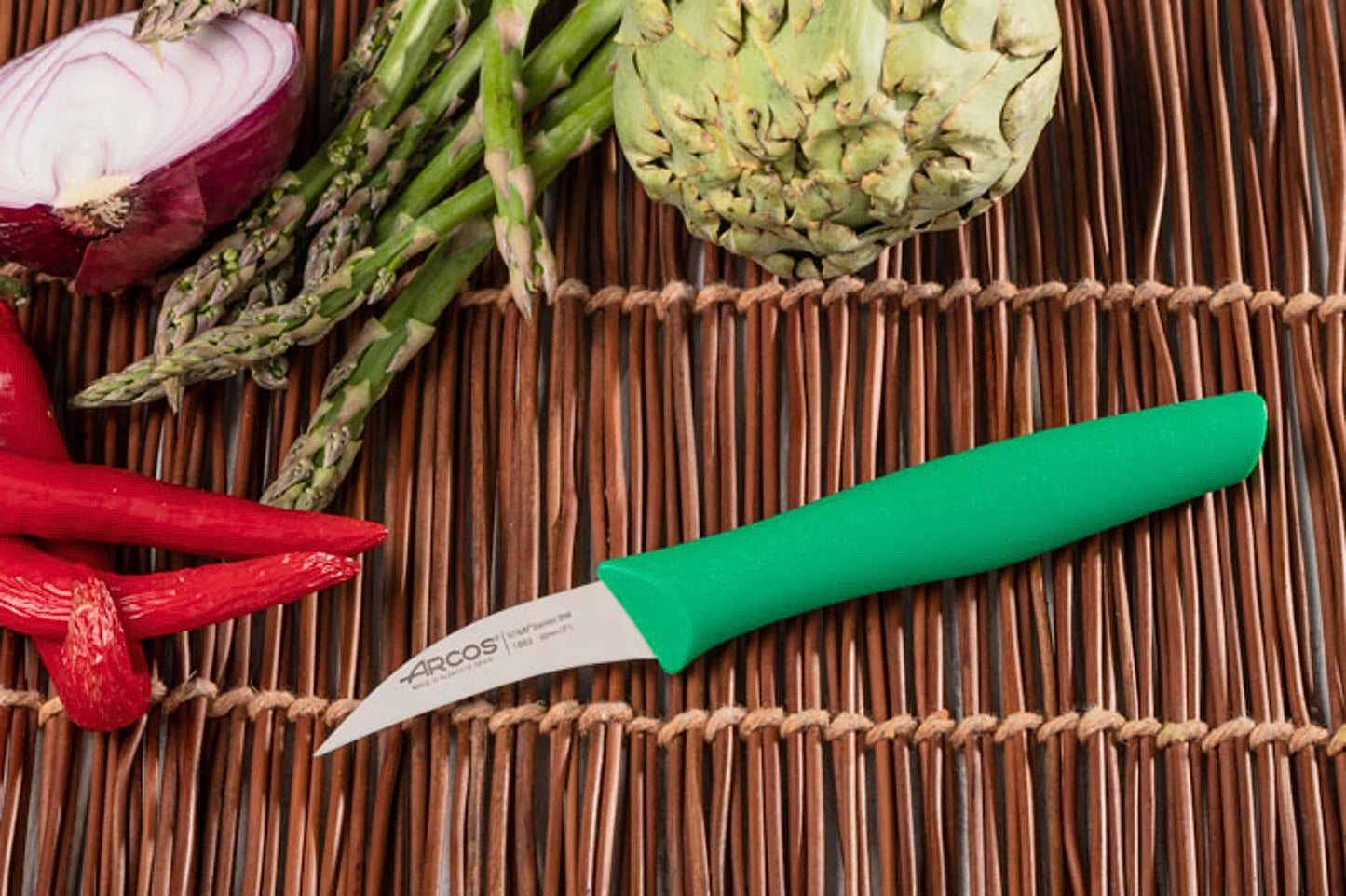 Arcos 3-Piece Stainless Steel Paring Knife Set