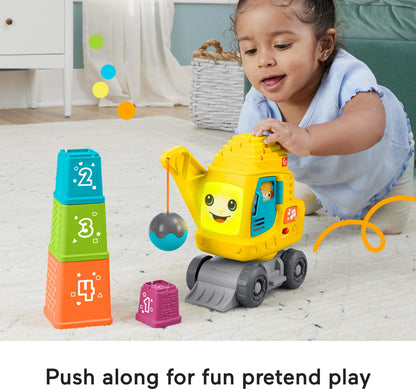 Fisher-Price Learning Toy Crane with Blocks
