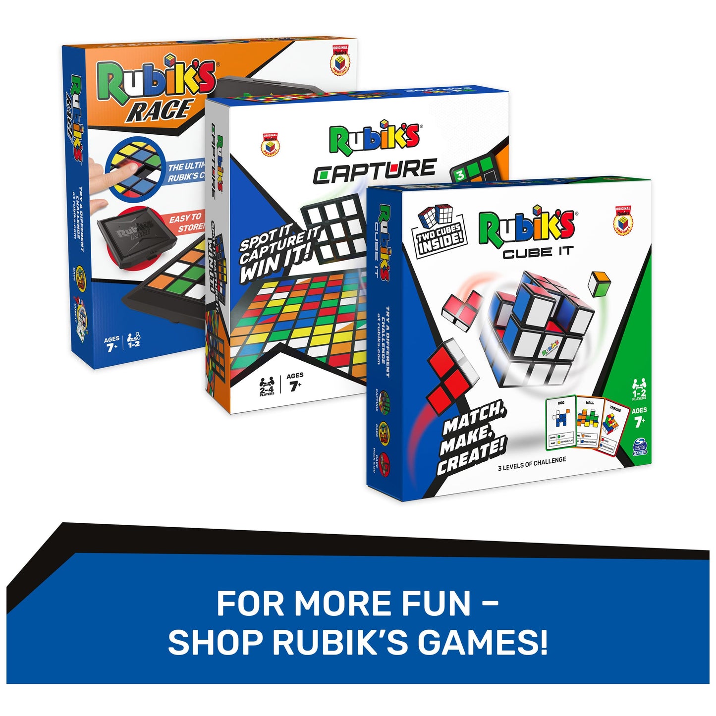 Rubik’s Cube, 3x3 Magnetic Speed Cube, Super Fast Problem-Solving Challenging Retro Fidget Toy Travel Brain Teaser, Easter Basket Stuffers, for Adults & Kids Ages 8+