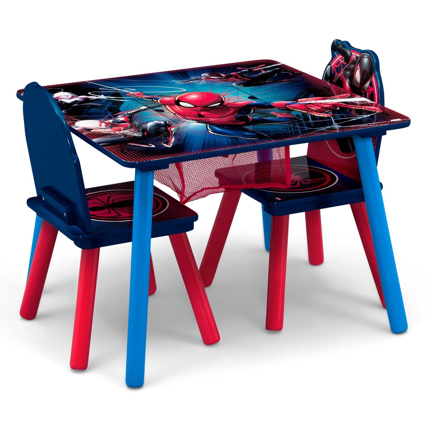 Delta Children Spider-Man Kids Table Set with Chairs