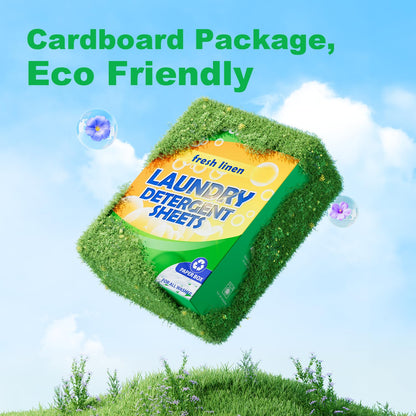 120 Loads BORMSI Laundry Detergent Sheets