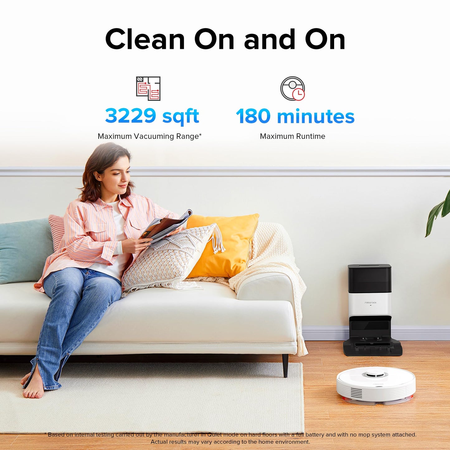 roborock Q7 Max+ Robot Vacuum and Mop