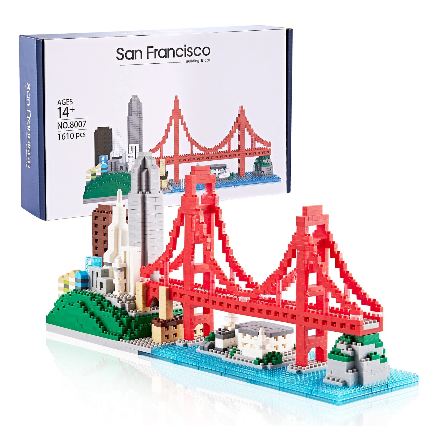 San Francisco Skyline Model Kit - 1610pcs