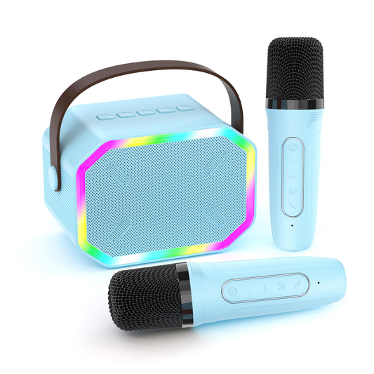 Karaoke Machine with 2 Wireless Microphones