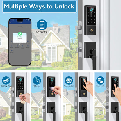 Smart Fingerprint Door Lock with Keyless Entry