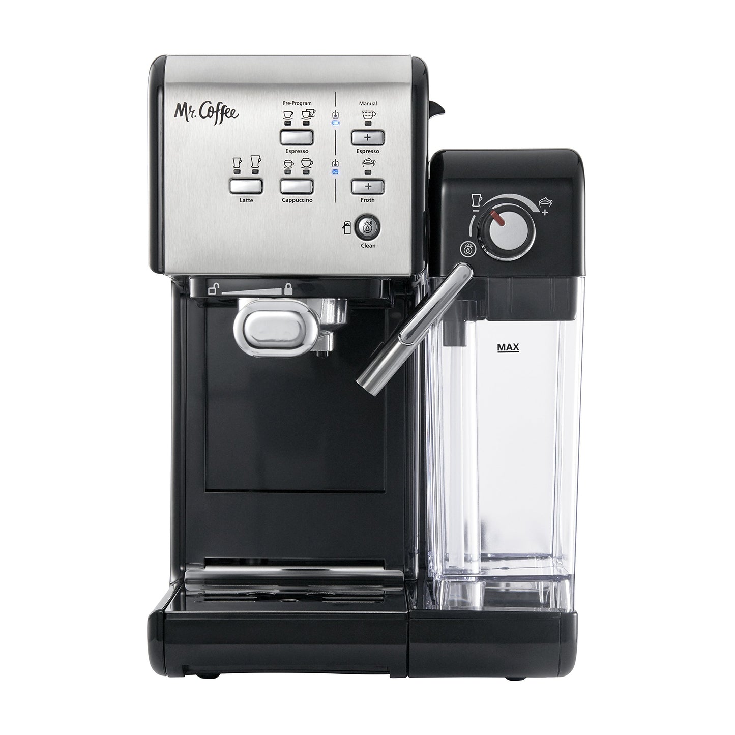 Mr. Coffee Programmable Espresso Machine with Frother