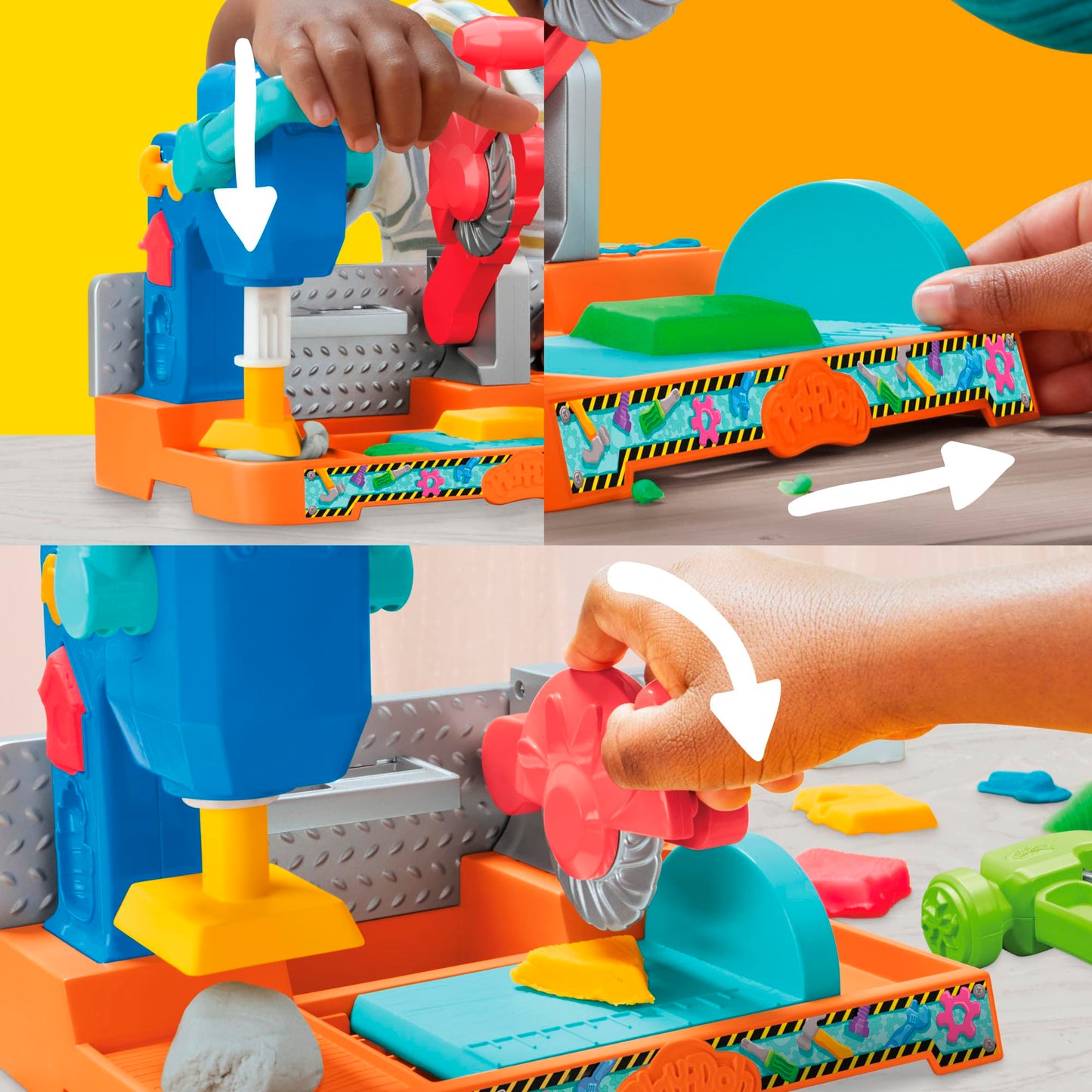 Play-Doh Construction Stamp & Saw Tool Set