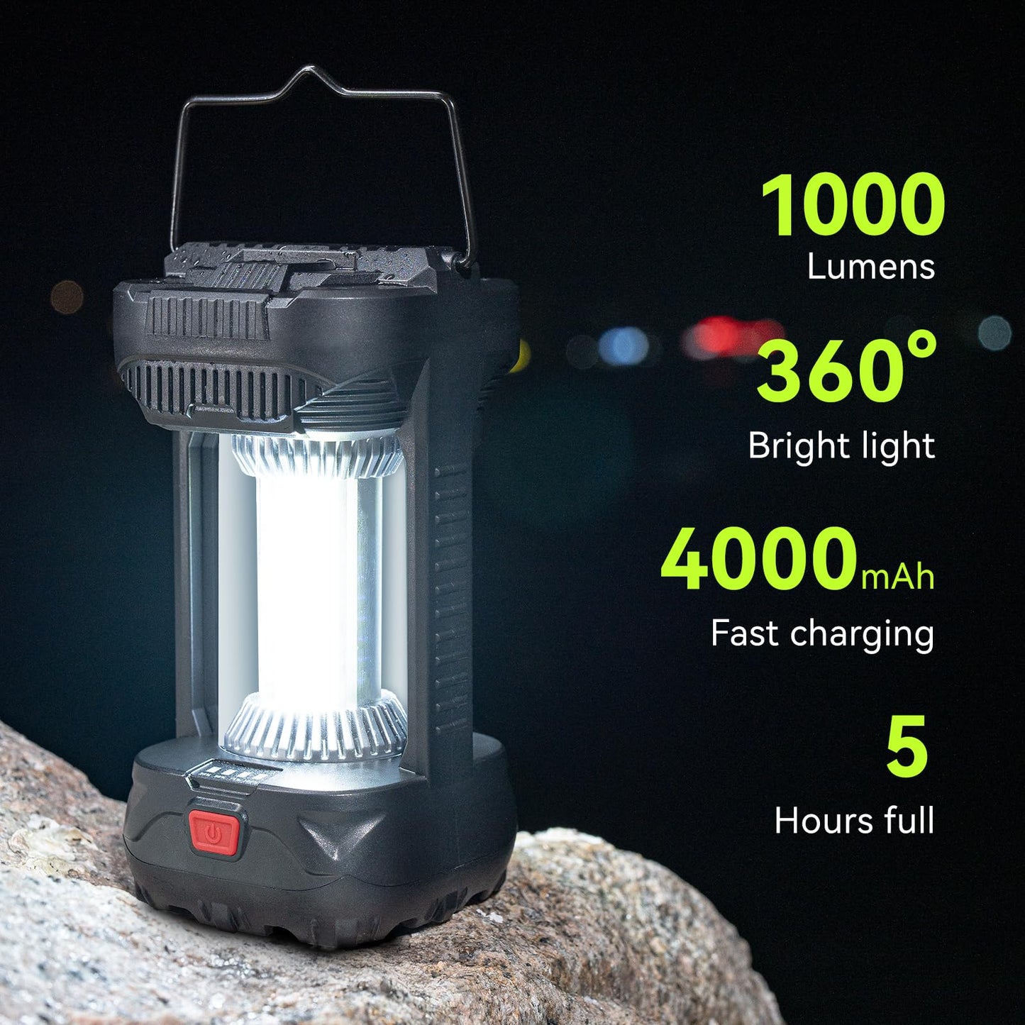 2 Pack AlpsWolf Rechargeable Camping Lanterns