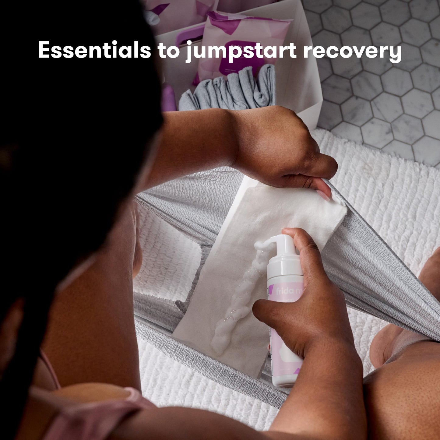 Frida Mom Postpartum Essentials Kit for New Moms