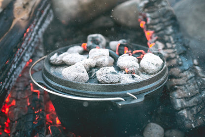 Stansport 2 QT Pre-Seasoned Cast Iron Dutch Oven