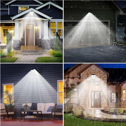 Solar Street Light 200W Motion Sensor 4-Pack