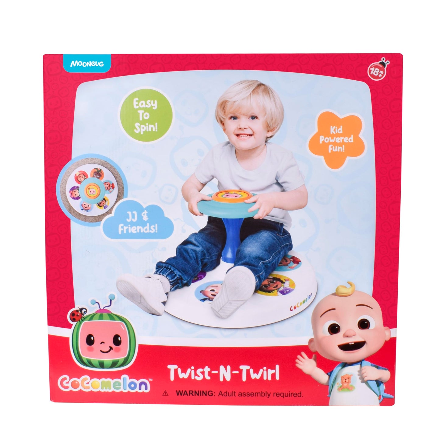 CoComelon Twist-N-Twirl Spinning Activity Toy