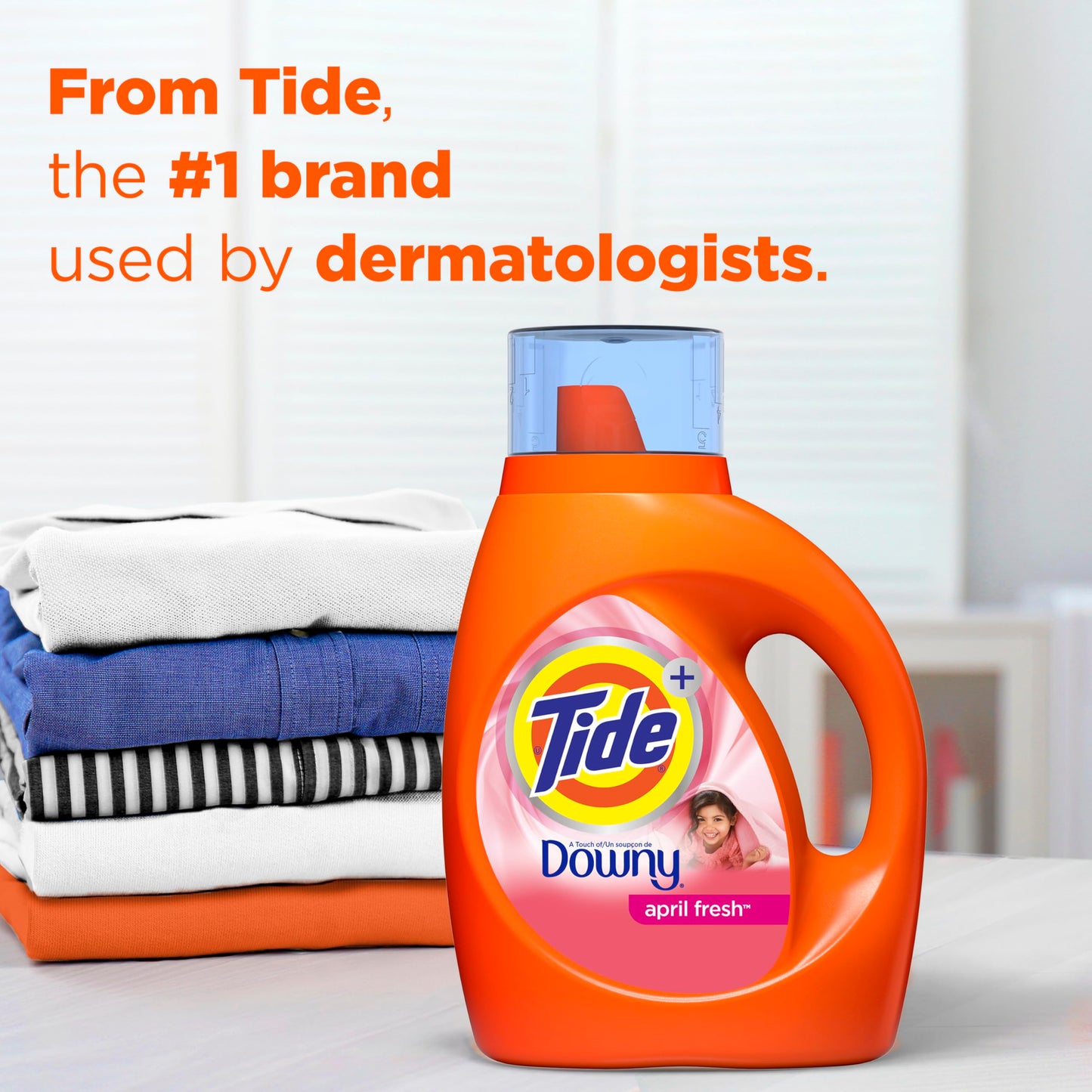 Tide Liquid Laundry Detergent, April Fresh, 84 fl oz