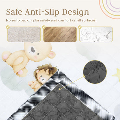 Galiskey Soft Foam Baby Play Mat - Non-Slip