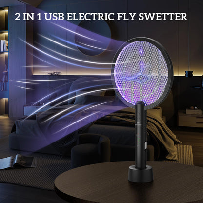 PALONE 2 in 1 Electric Fly Swatter Zapper