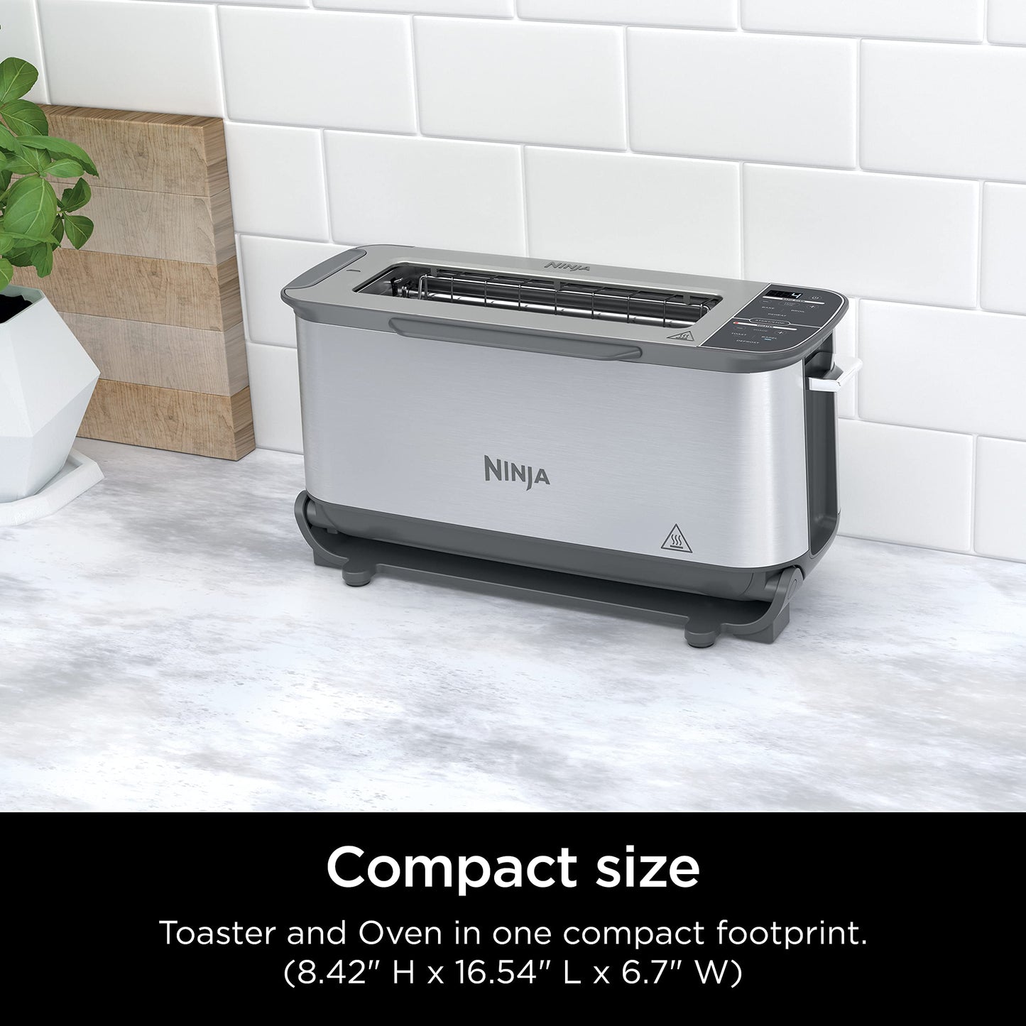 Ninja 2-in-1 Compact Flip Toaster Oven