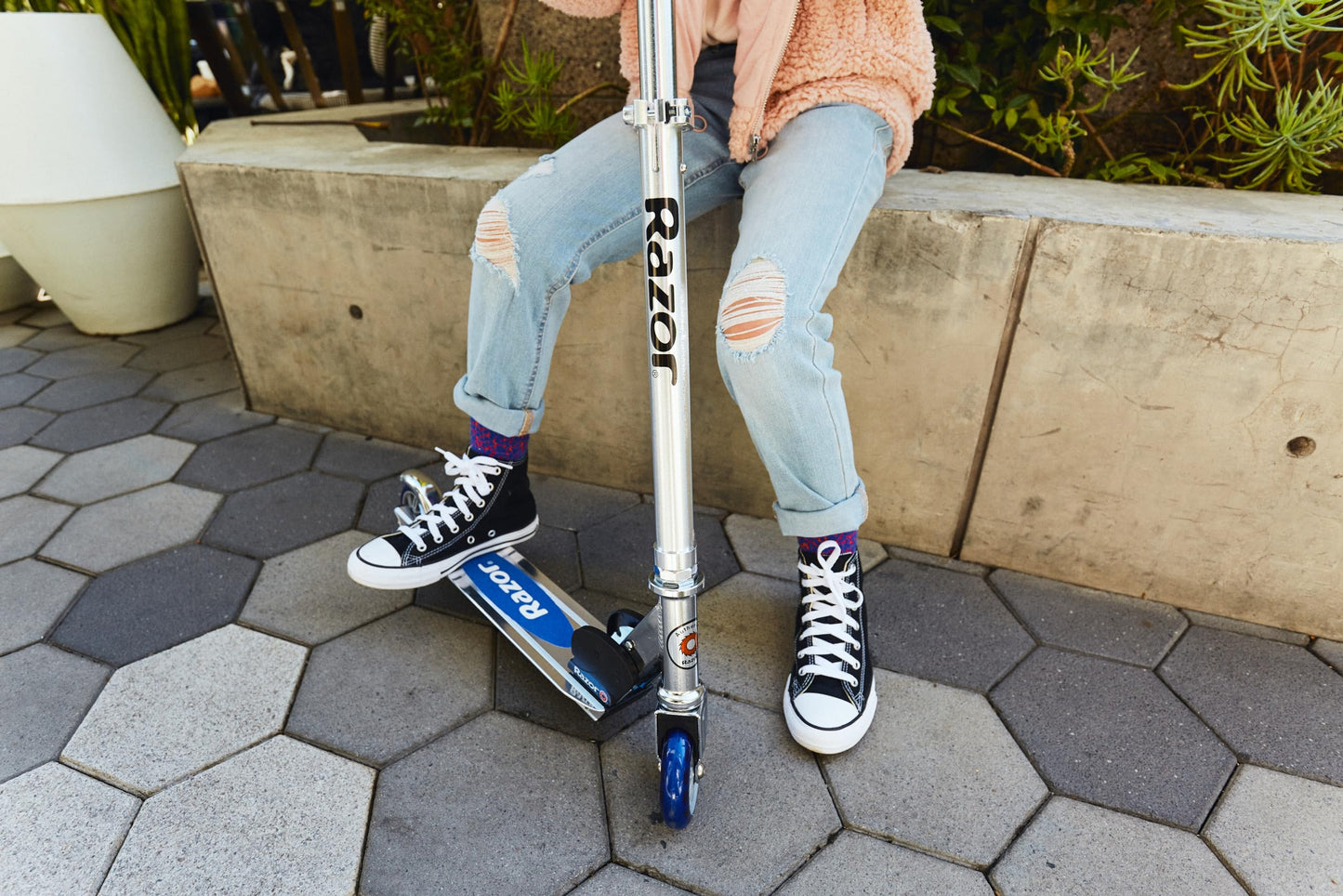 Razor A Kick Scooter for Kids - Foldable Design