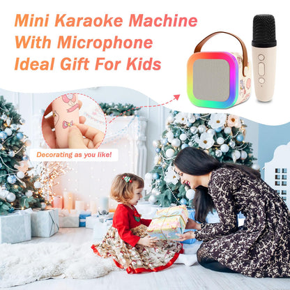 Kids Karaoke Machine with Microphone for Girls