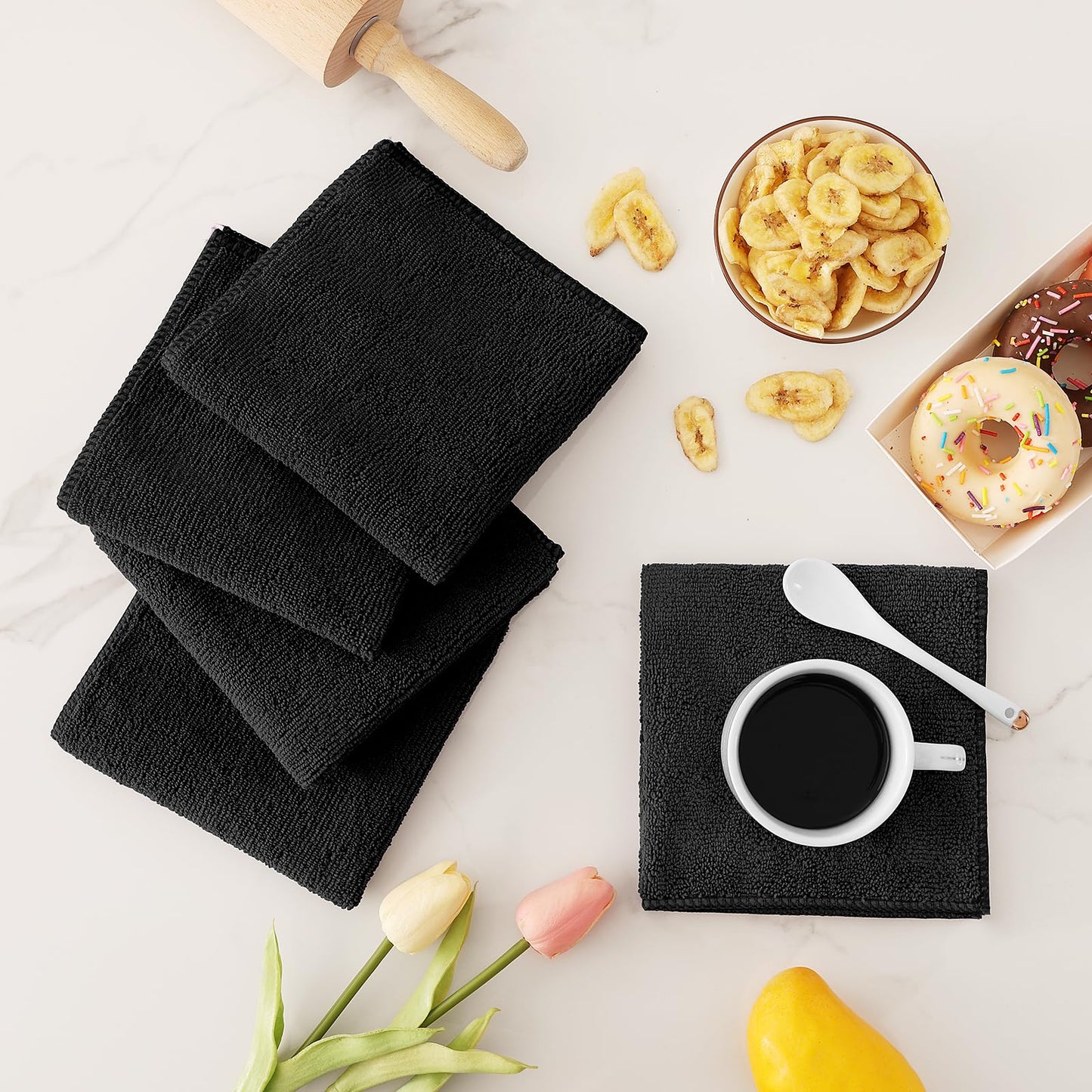 12 Pack Microfiber Cleaning Cloths!