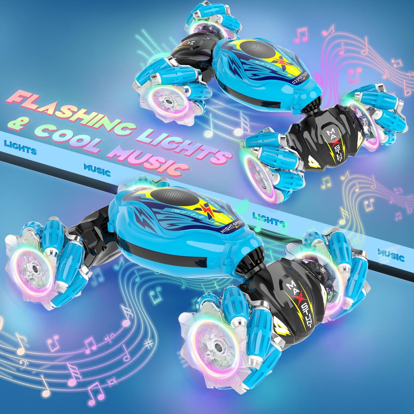 Gesture Sensing RC Stunt Car for Kids