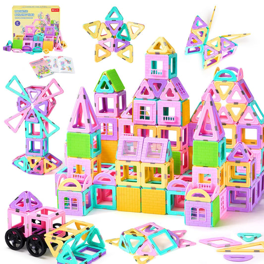 102 PCS Magnetic Building Blocks Set for Kids