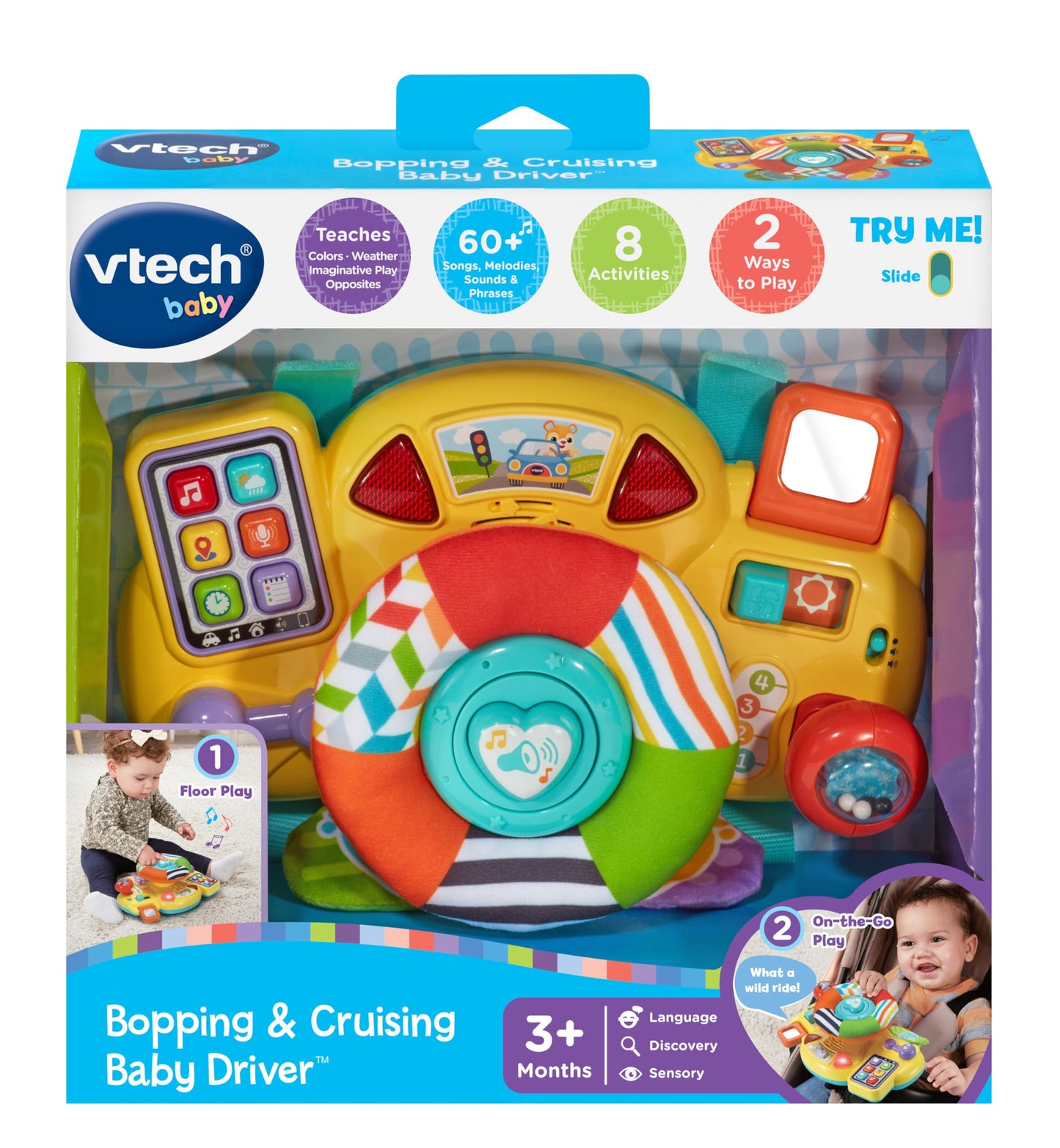 VTech Baby Bopping and Cruising Baby Driver