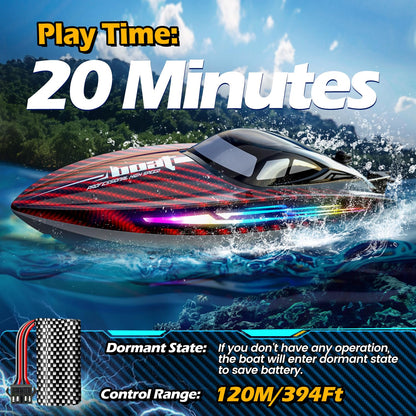 RC Boat 30KMH Remote Control Fast Speed Water Play