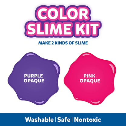 Elmer's Color Slime Kit with Activators, 2-Count