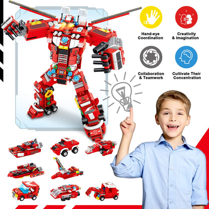STEM Robot Building Toys for Creative Kids