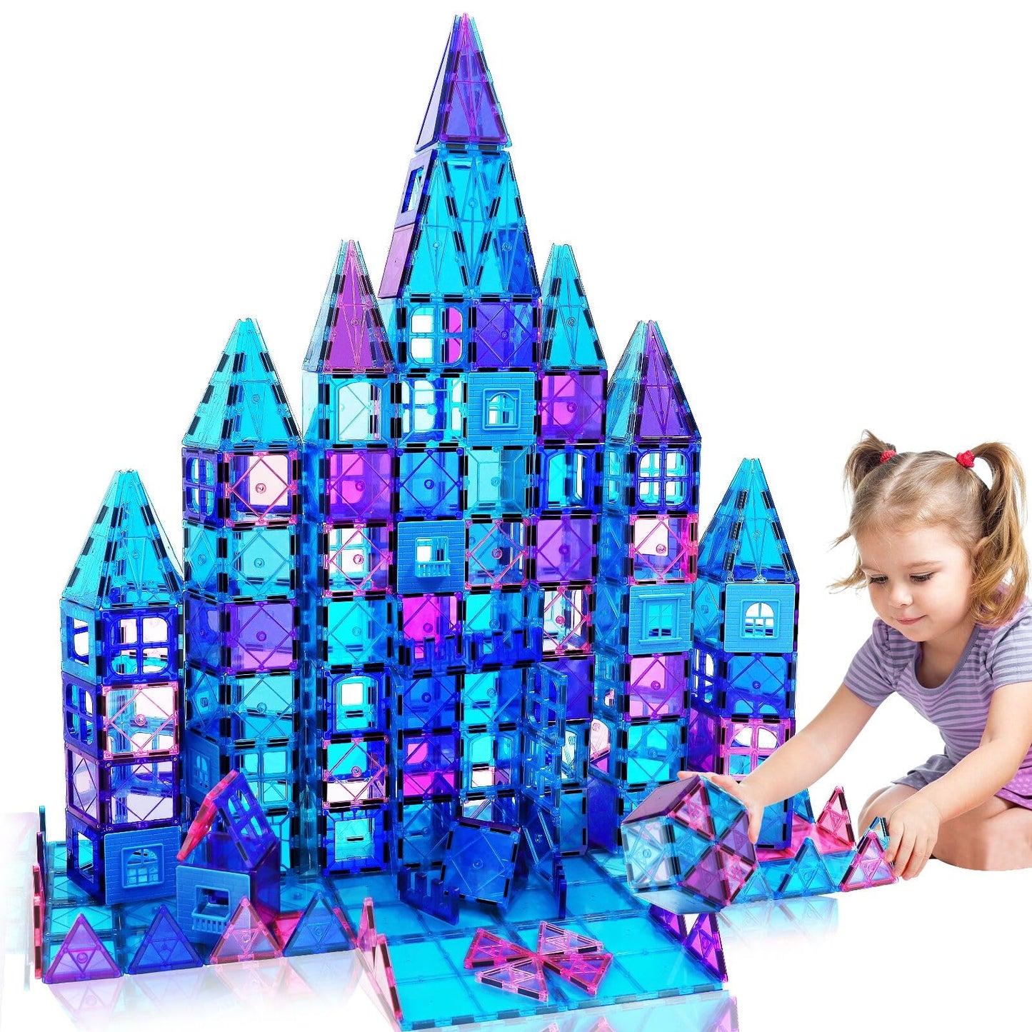 Magnetic Building Blocks for Kids Age 3-8