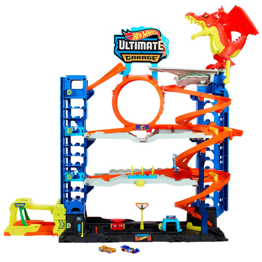 Hot Wheels Ultimate Garage Track Set with Cars