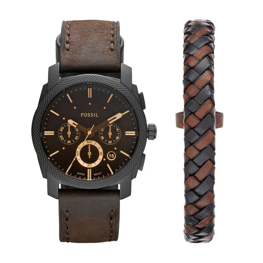 Fossil Watch and Bracelet Box Set